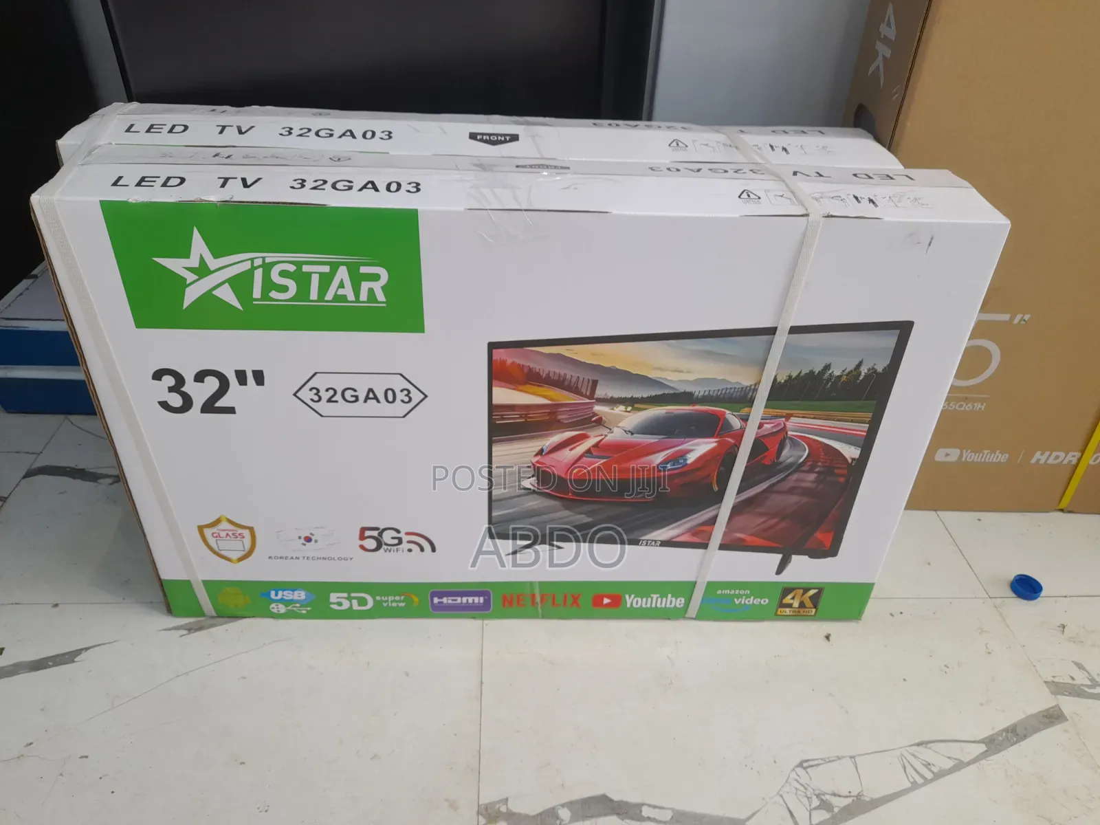 Istar Smart Led TV 32 Inch Andraid Doubel Gelass 2026