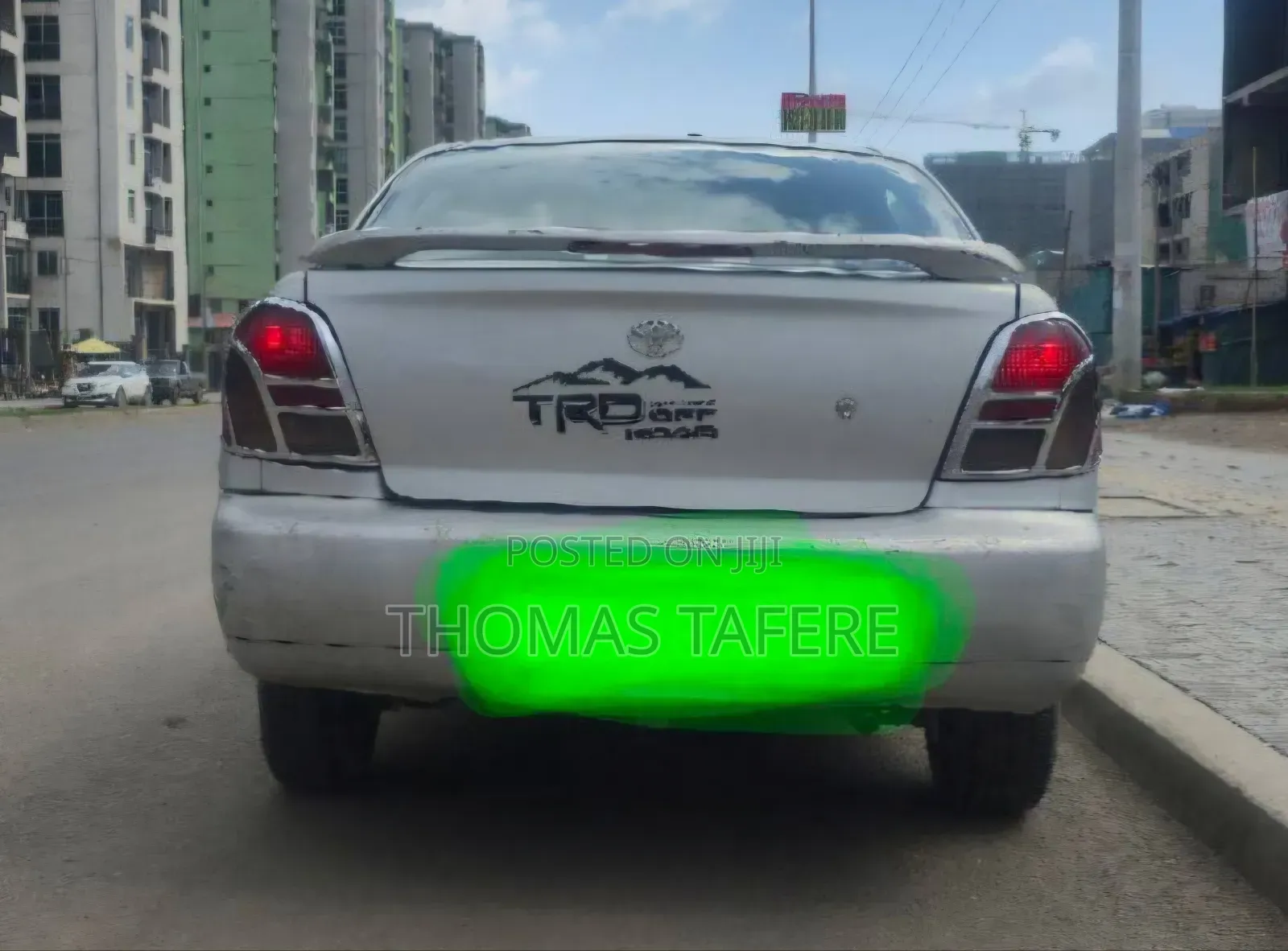 Toyota Platz 2001 Silver