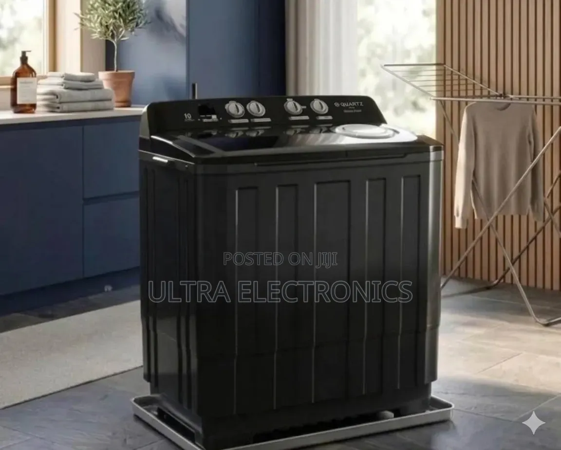 Quartz 20kg Twin Tub Washing Machine – Big Capacity, Powerful