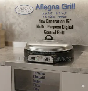 Aflegna 16-Inch Multi-Purpose Digital Grill – Grilling Made Easy!