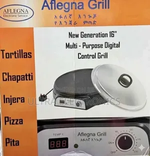 Aflegna 16-Inch Multi-Purpose Digital Grill – Grilling Made Easy!