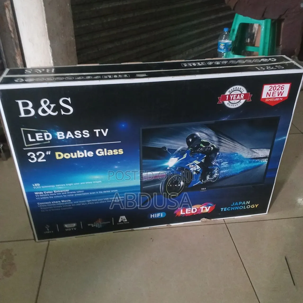 Boss Victory Double Glass TV 32" | 43" | 50" | 55