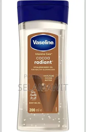 Vaseline Intensive Care Cocoa Radiant Body Gel Oil
