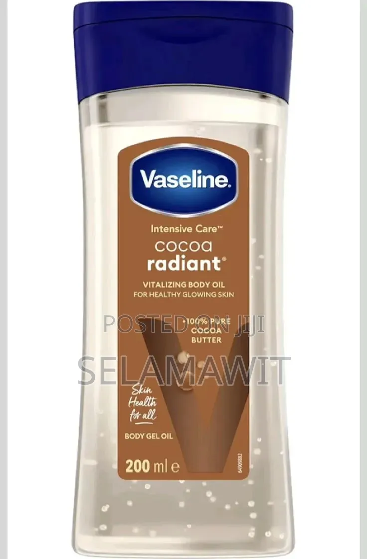 Vaseline Intensive Care Cocoa Radiant Body Gel Oil