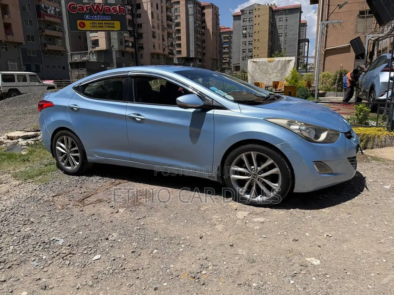 Hyundai Elantra 2013 Blue
