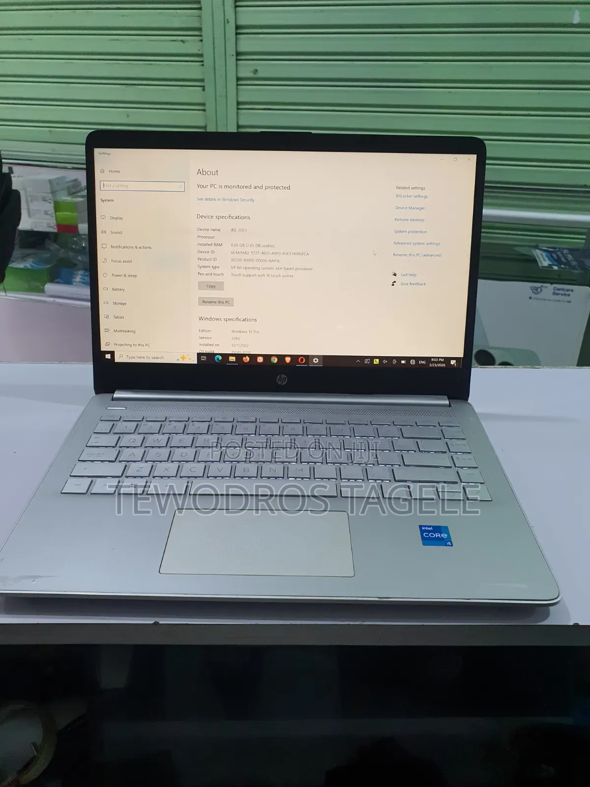 Laptop HP ZBook Firefly G8 8GB Intel Core i5 SSD 512GB