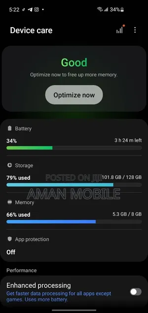 Samsung Galaxy S10 128 GB Blue