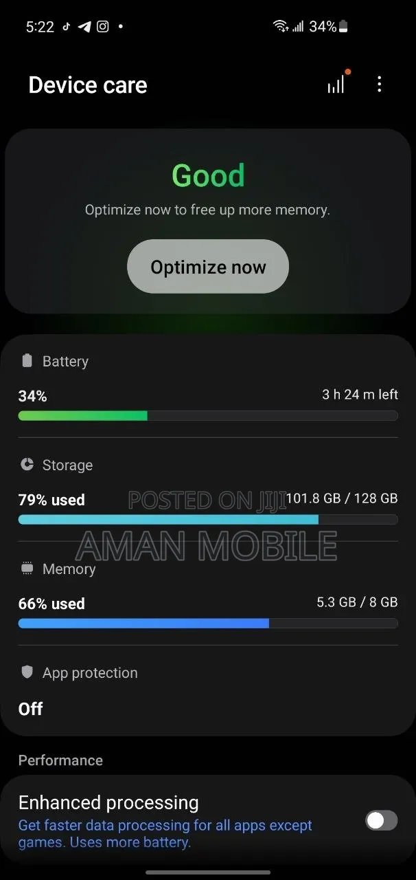 Samsung Galaxy S10 128 GB Blue