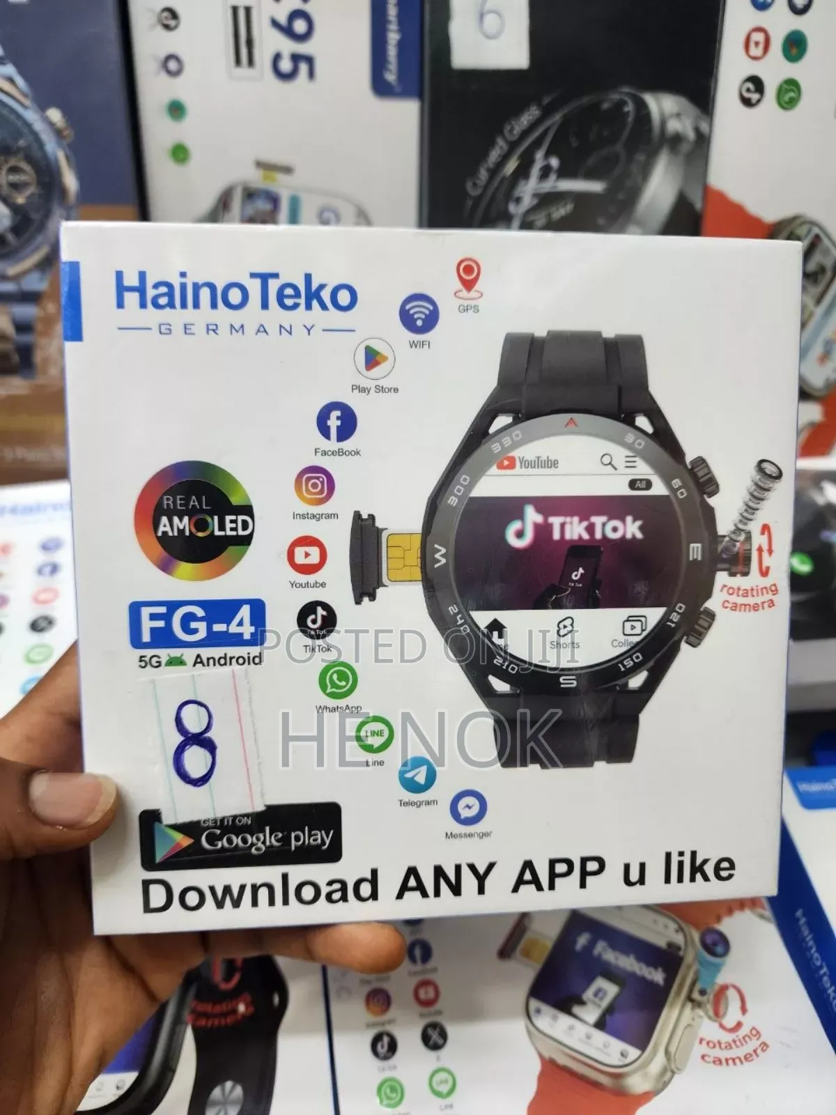 Haino Teko FG-4 Smart Watch 5G 64/4Gb Sim Accept
