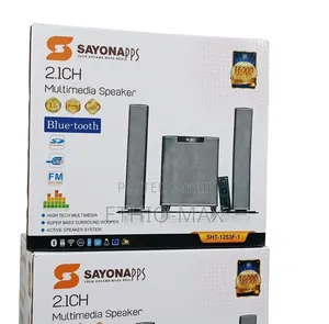 SayonApps 2.1CH Multimedia Speaker System – 16000 Watts (Original)
