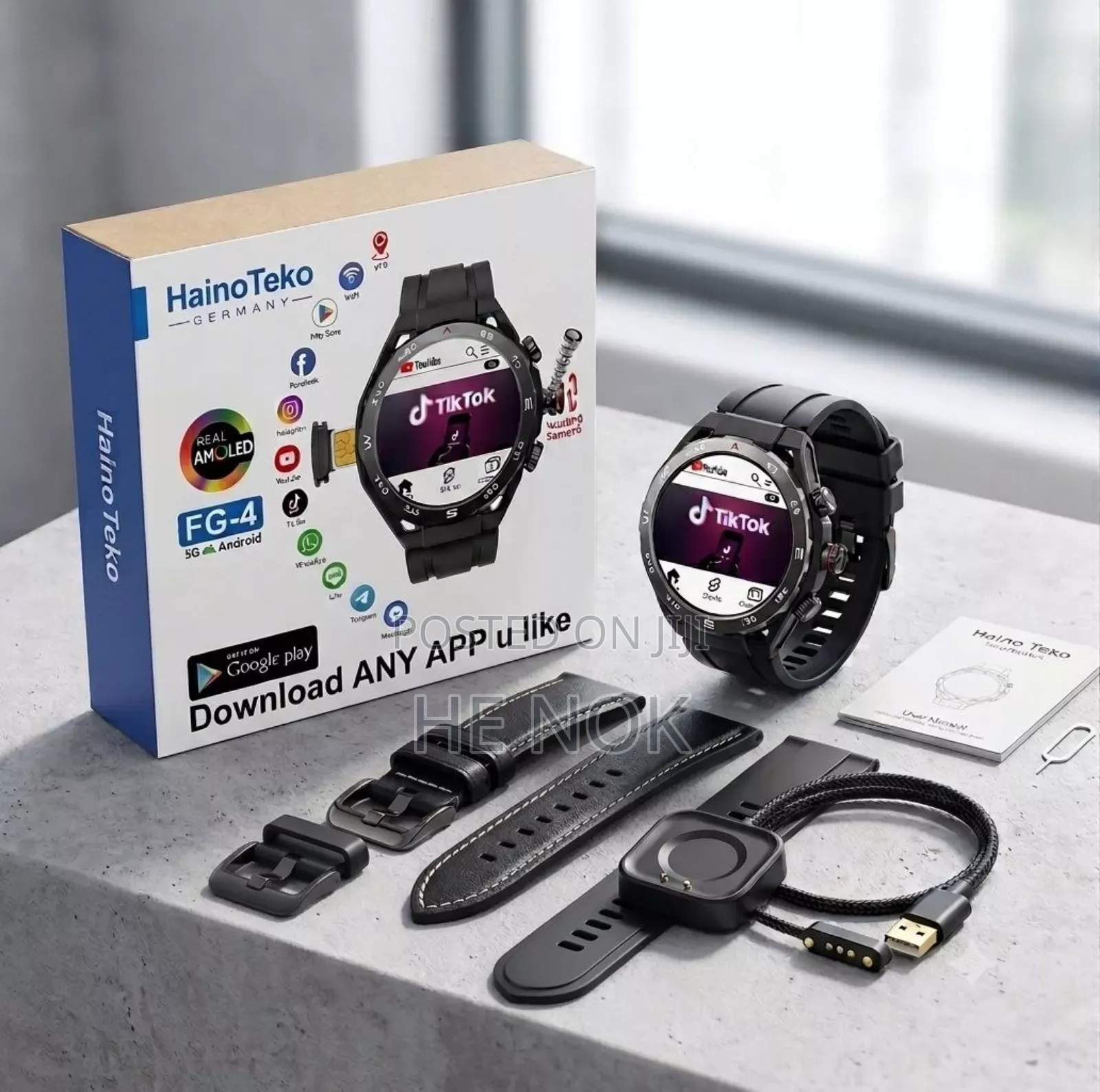 Haino Teko FG-4 Smart Watch 5G 64/4Gb Sim Accept