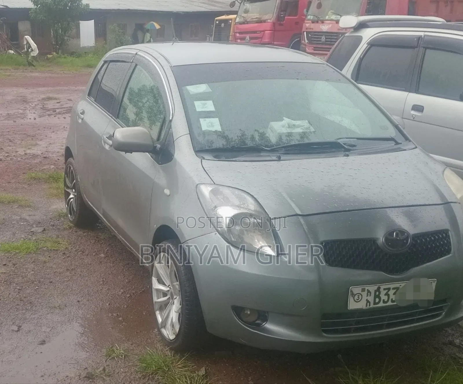 Toyota Yaris 2007 Gray