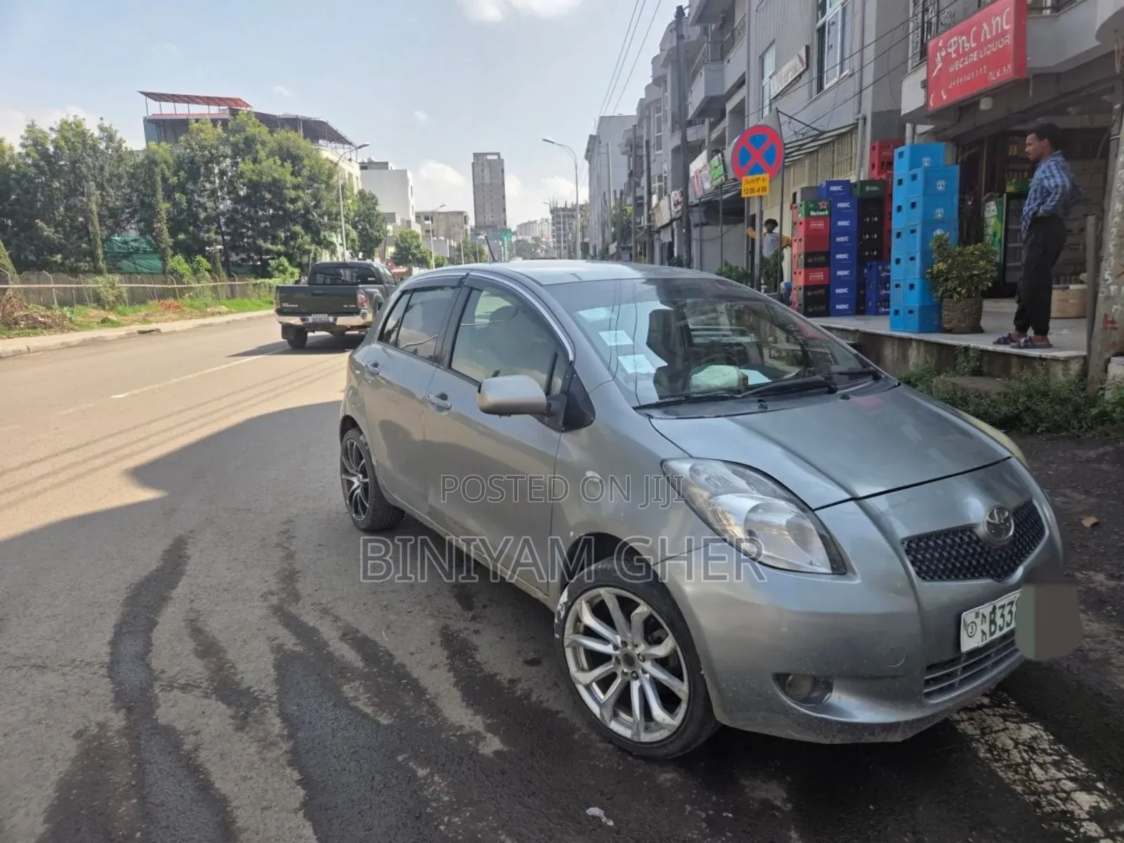 Toyota Yaris 2007 Gray
