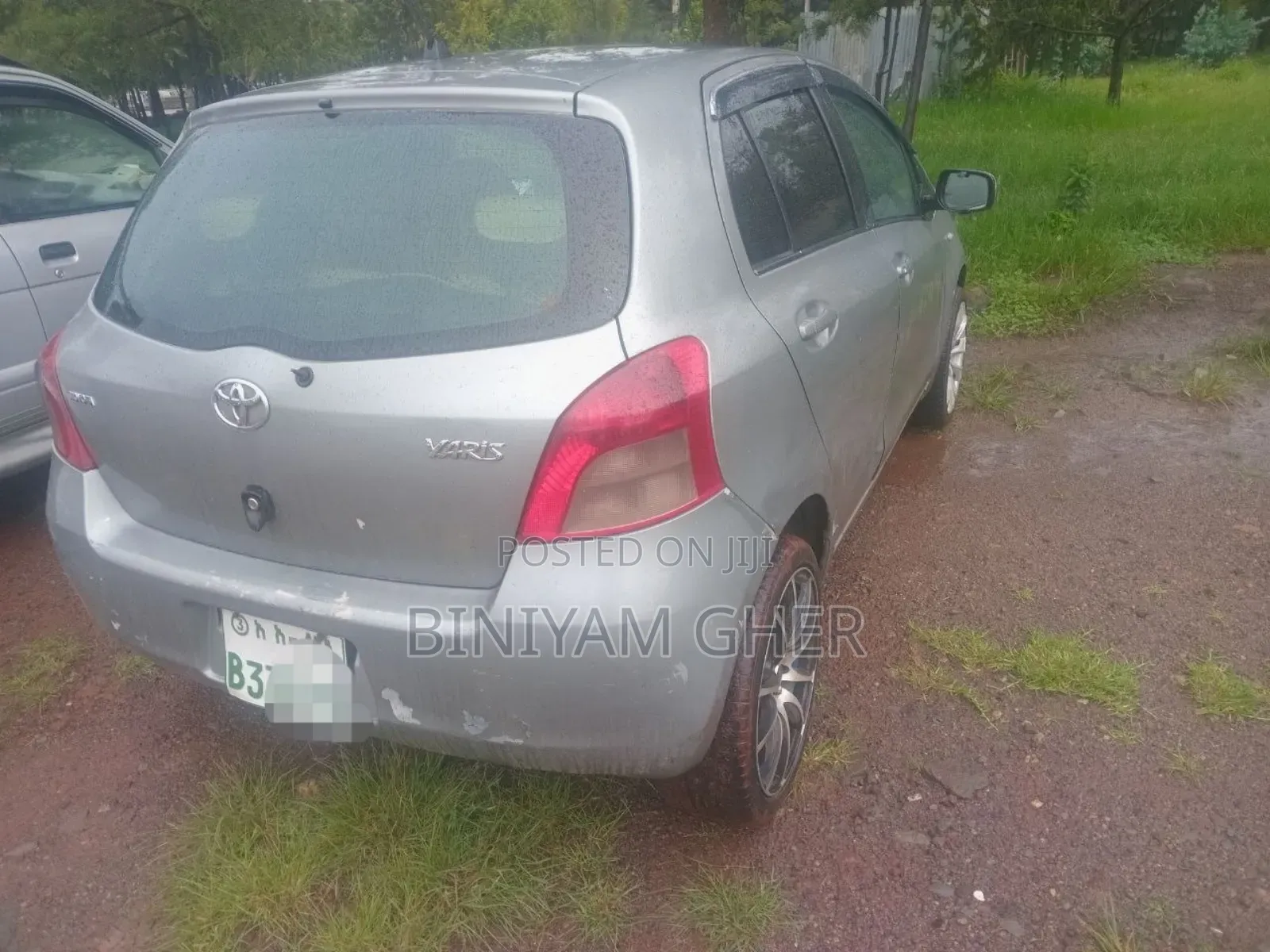 Toyota Yaris 2007 Gray