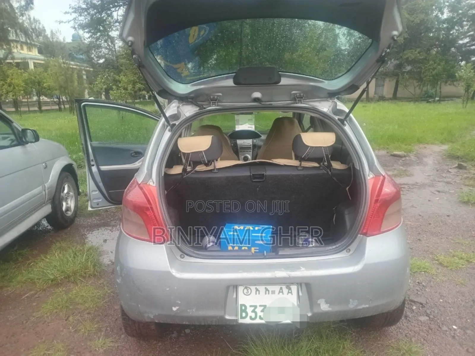Toyota Yaris 2007 Gray