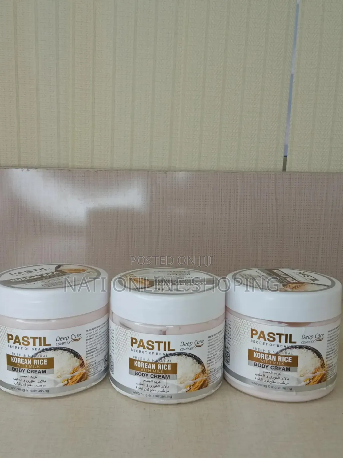 Pastil Korean Rice With Milk Body Cream