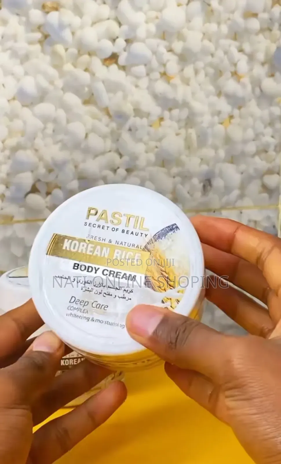 Pastil Korean Rice With Milk Body Cream