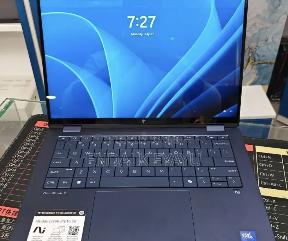 New Laptop HP OmniBook X Flip 14" 16GB Intel Core Ultra 7 SSD 1T