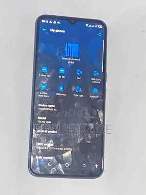 Tecno Spark 8C 64 GB Blue