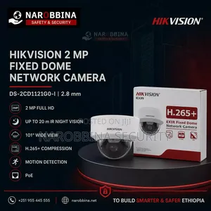 Hikvision 2mp Fixed Dome Network Camera