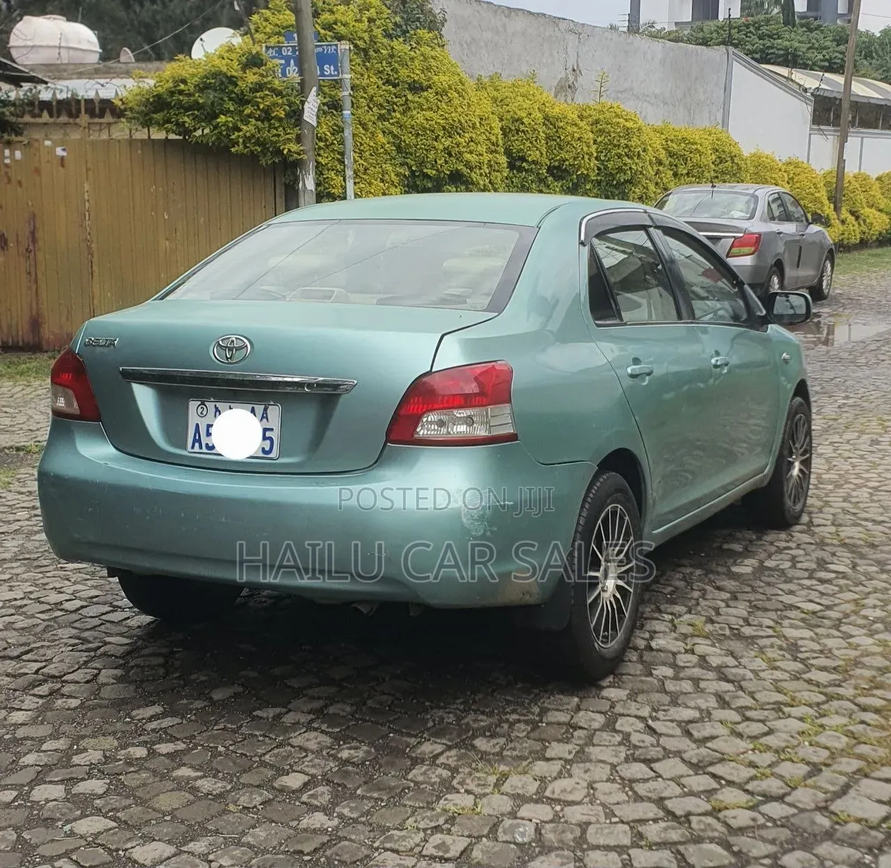Toyota Yaris 2007 Blue