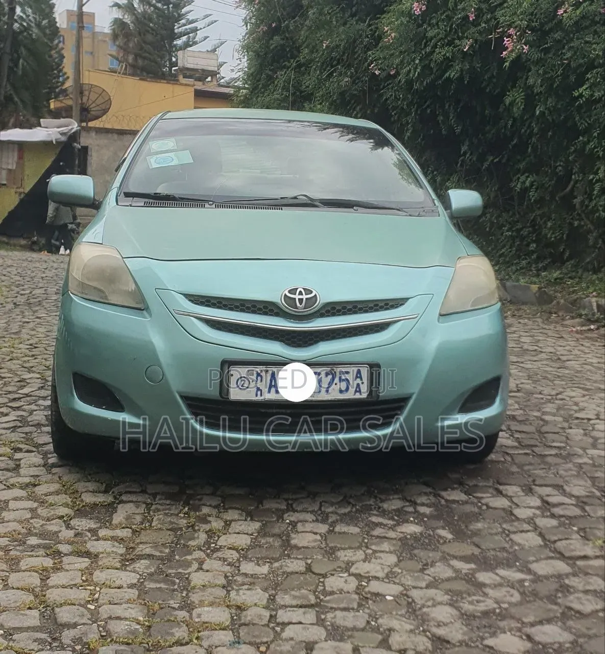Toyota Yaris 2007 Blue