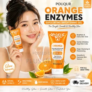 Original POUQUR Orange Brightening Gel – Gentle Exfoliating Care