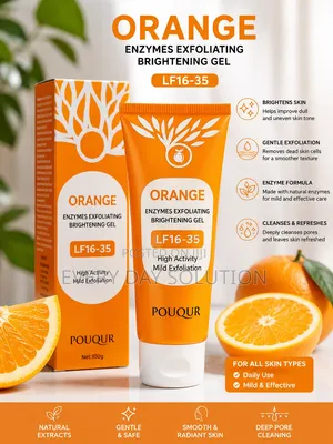 Orange Enzymes Exfoliating Gel – Smooth Radiant Skin