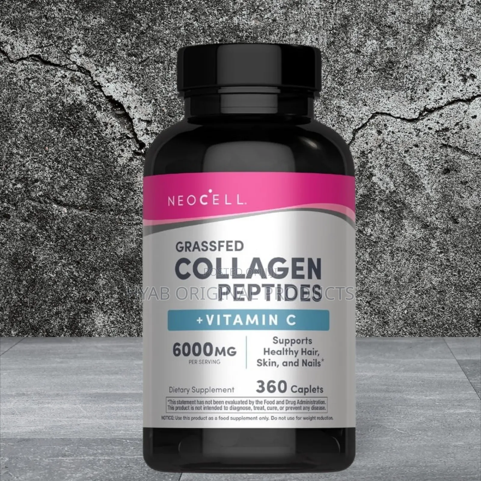 NEOCELL Collagen Peptide Tablets Plus Vitamin C | 360 Caplets