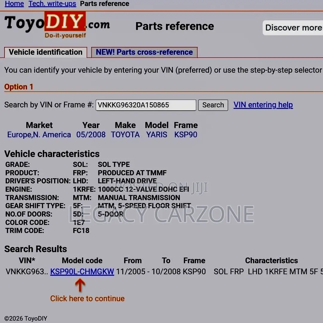 Toyota Yaris 2008 Silver