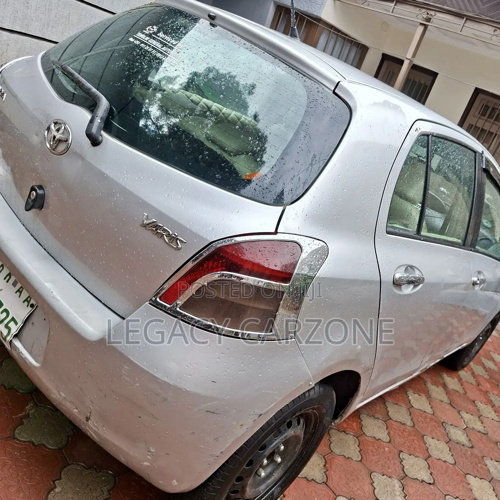 Toyota Yaris 2008 Silver