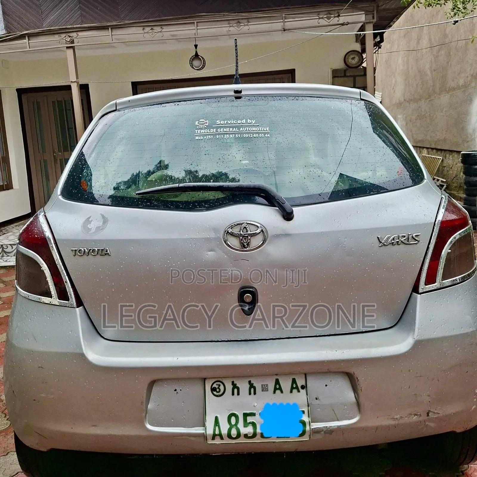 Toyota Yaris 2008 Silver