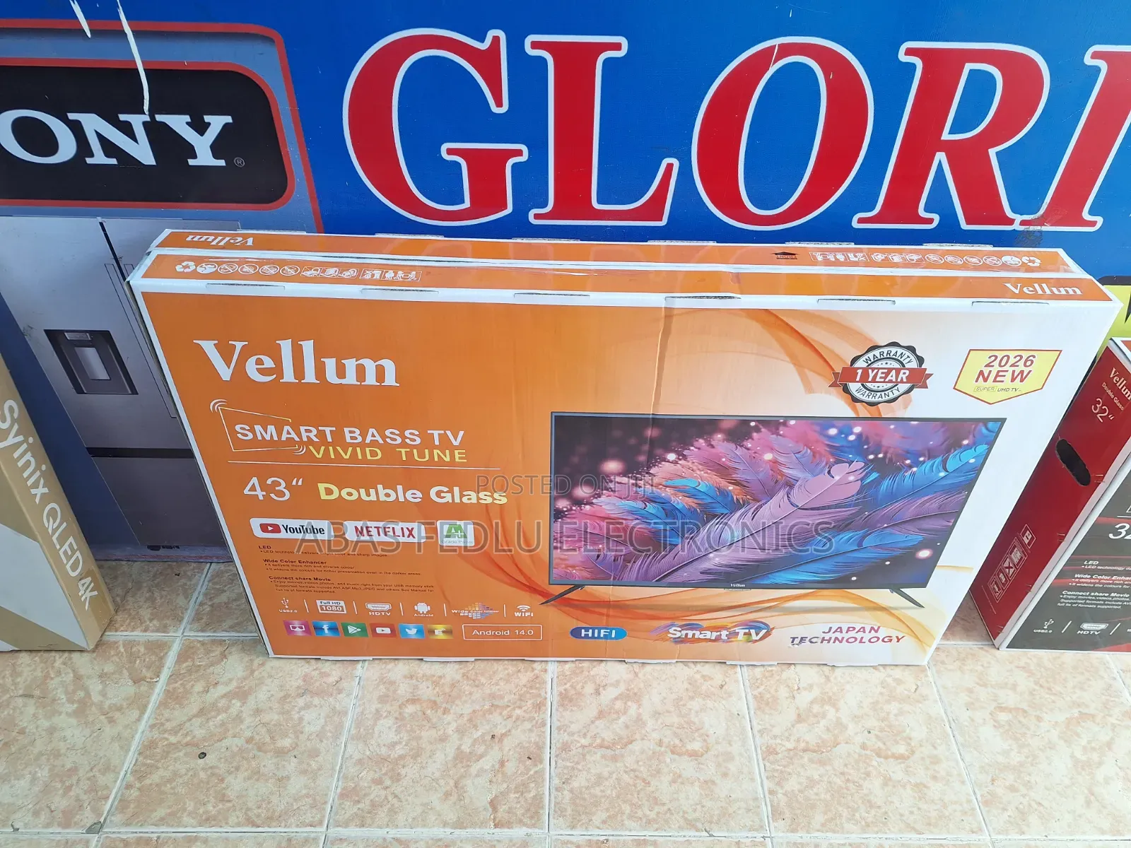 Vellum Smart TV 43 Inche