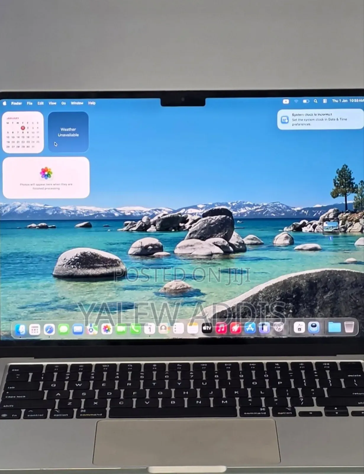 New Laptop Apple MacBook Air 2025 M4 16GB Apple M4 SSD 256GB