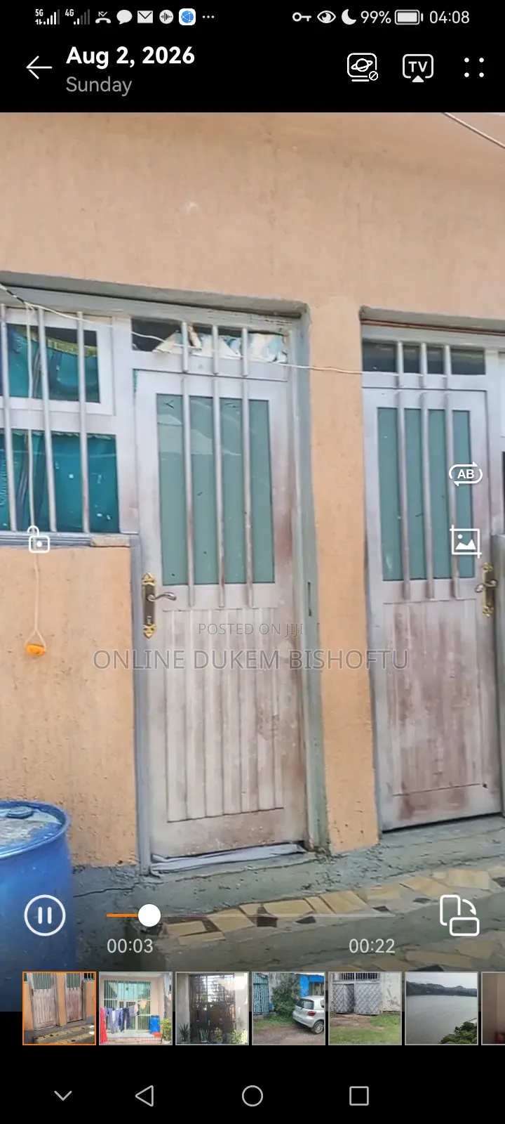 Furnished 9bdrm House in Dukem Bishoftu, Oromia-Finfinne for sale