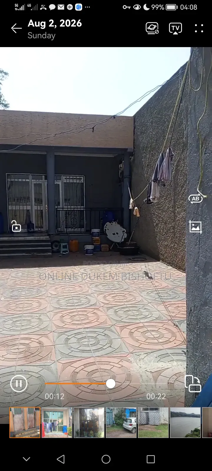 Furnished 9bdrm House in Dukem Bishoftu, Oromia-Finfinne for sale