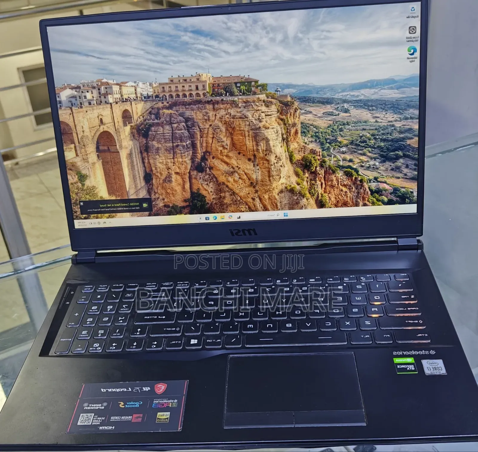 New Laptop MSI GP75 Leopard 16GB Intel Core i7 SSD 512GB