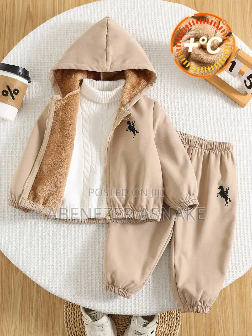 Unisex 2 Piece Thermal Lined