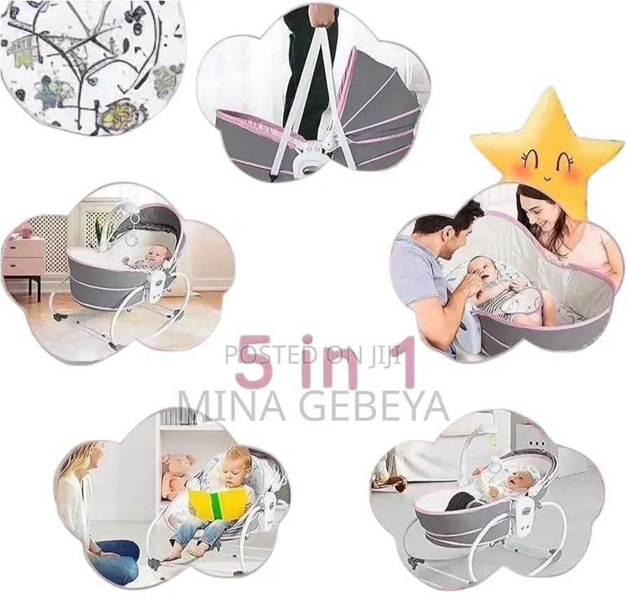 Mastela 5-in-1 Rocker Bassinet