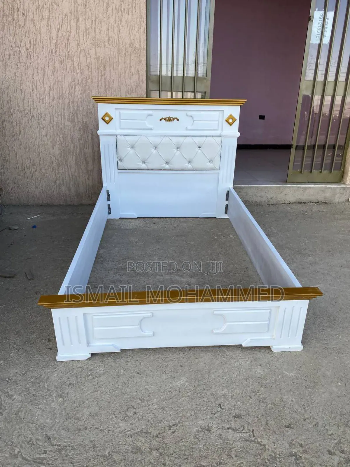 Heavy Duty Wood Bed Frame