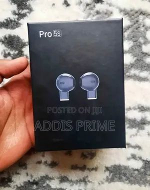 Pro 5S Wireless Earbuds – Premium Audio, Sleek Portable