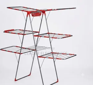 Turkish 6-Wing Foldable Clothes Drying Rack – Premium Laundry Drying