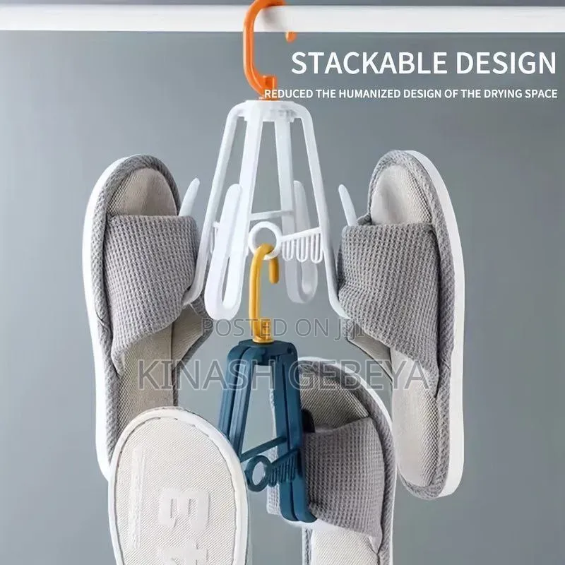 Multifunctional Rotating Shoe Drying Rack