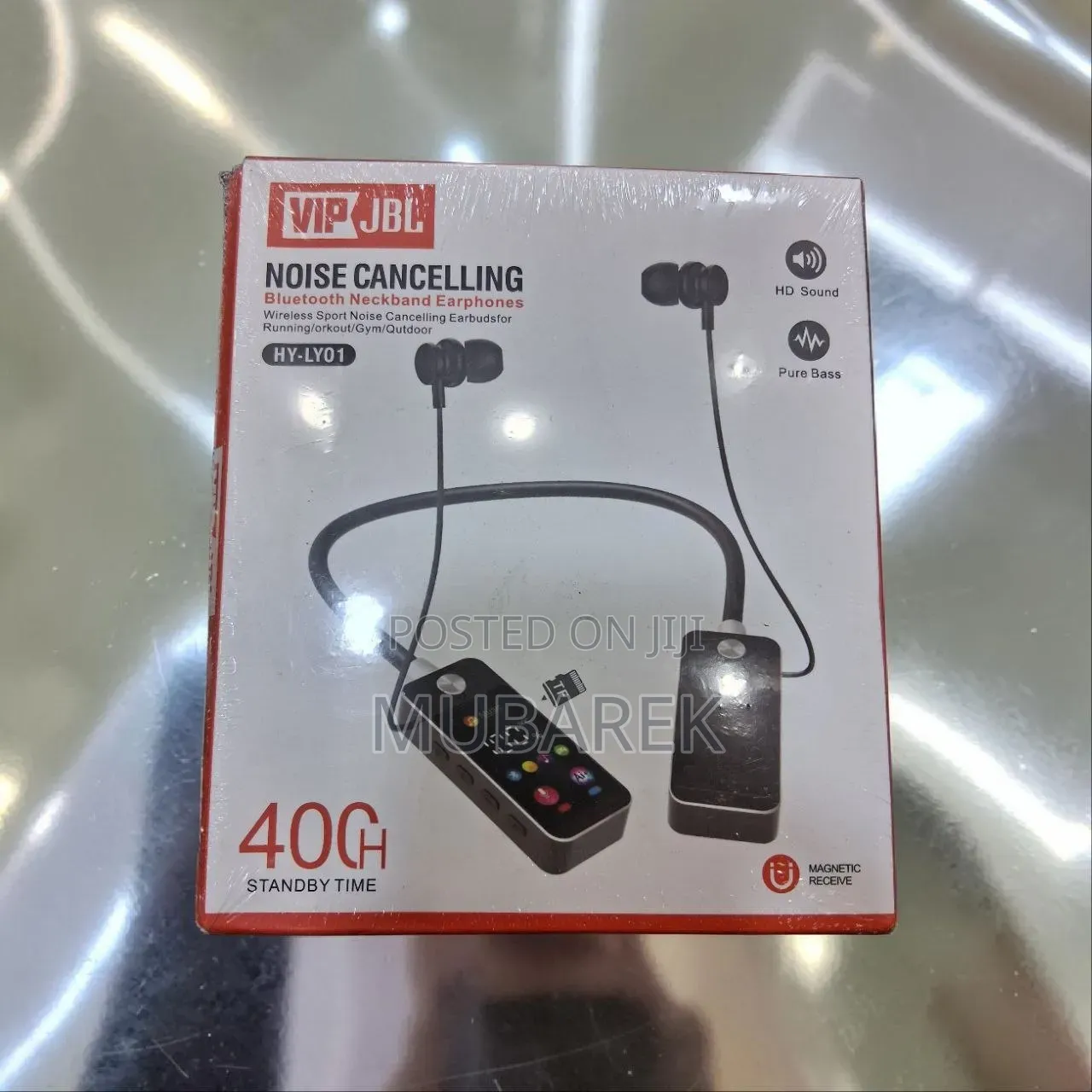 Ultimate Sound Isolation – VIP JBL HY-LY01 Noise Cancelling Neckband