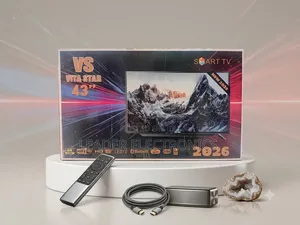 Vita Star TV 43" Smart Android TV – Double Glass Design | New Arrival