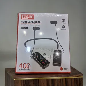 Premium Sound,Budget Price–VIP JBL Noise Cancelling Neckband Earphones