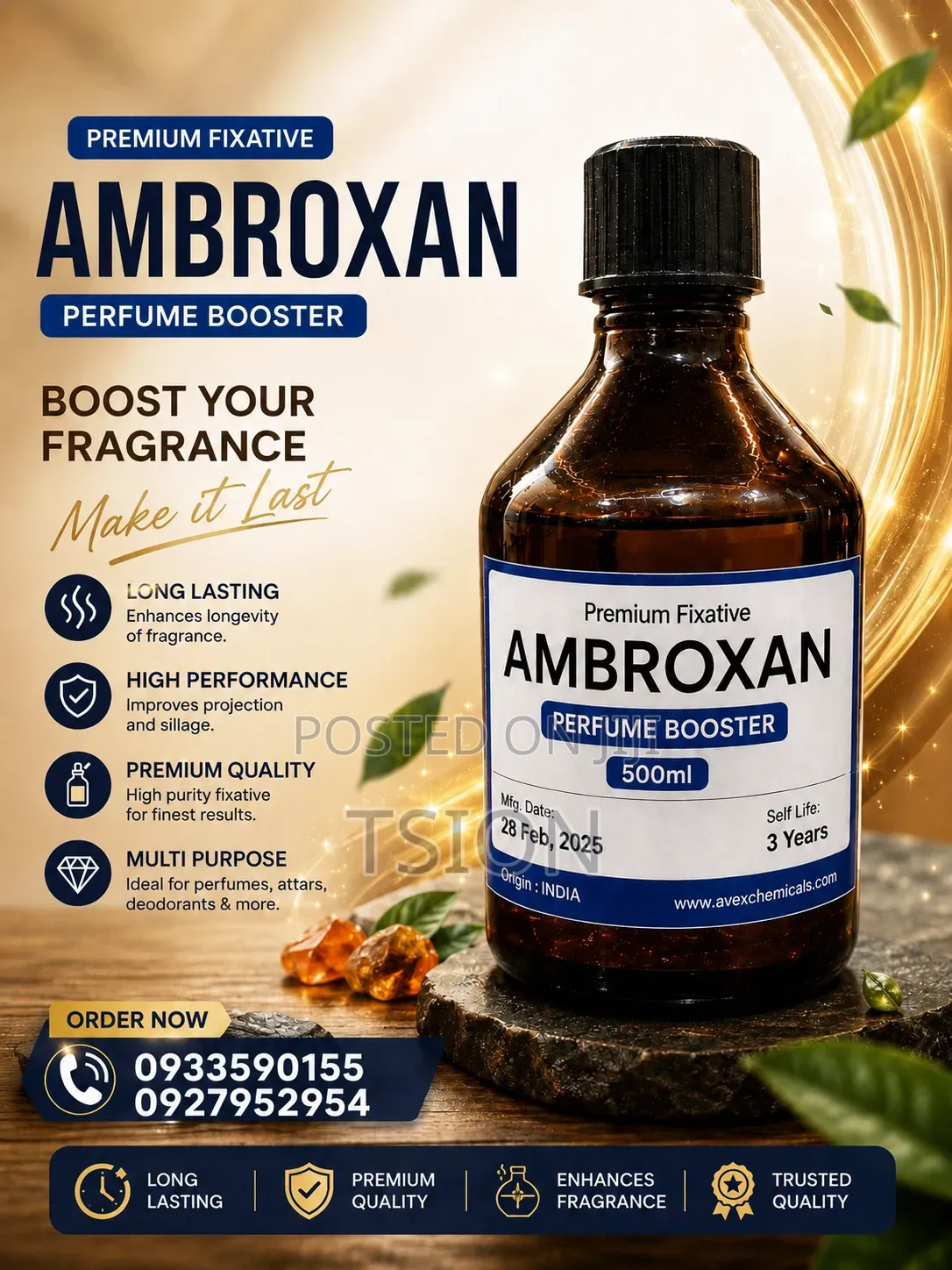 Ambroxan Perfum Booster
