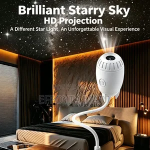 Moon,Saturn,galaxy Light Projection