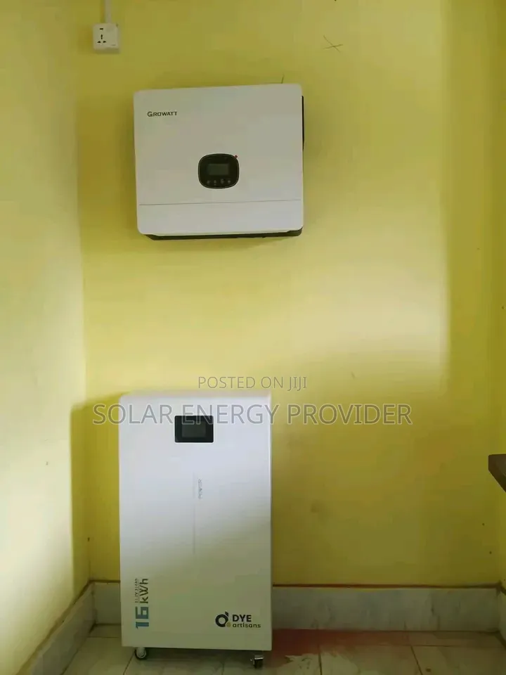 Solar Panel Invertor and Lithium Ion Batteries