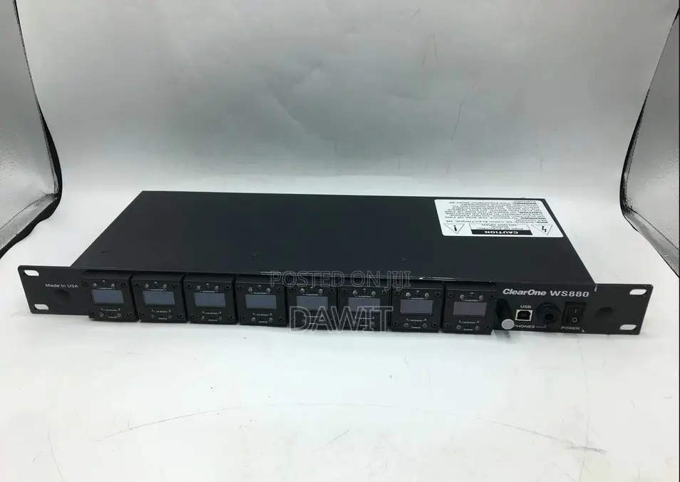 ClearOne WS880 8-Channel Wireless Receiver